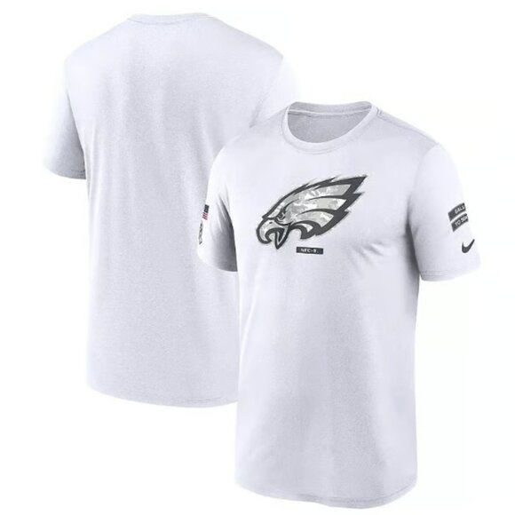 Nike Other - Men's Nike White Philadelphia Eagles Salute To Service Legend Performance Shirt